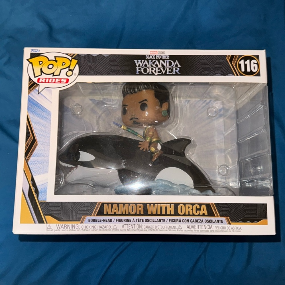 Funko Pop Namor With Orca 116🆕
